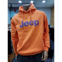 지프 Jeep 남녀공용 기본로고 기모 후드티 GK4THU002