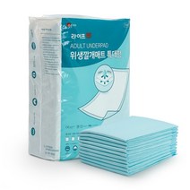 성인 남성 남자 여성 여자 노인 산모 환자 어른 용 안심 위생 휄체어 일자형 방수 기저귀 특대형 패드 매트, 위생매트 1팩(10매)
