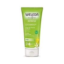Weleda 버치 바디 클렌징 스크럽 5액량 온스 자작나무 및 살구 커널 오일 함유 식물 리치 클렌저, 감귤류_6.8플로리다 온스