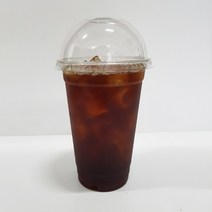 커피바바 92파이 16온스 아이스컵 + 돔뚜껑 세트, 4세트, 100개입