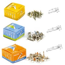 AS코리아 302할핀(1통)-할핀 클립 돌림판만들기 문서핀 만들기재료 사무용