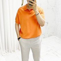 아도르클래식 나그랑 반오픈 5컬러 니트 반팔티