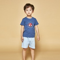 레노마 이너웨어 스파이더 맨 남아 파블 반팔 티셔츠NY