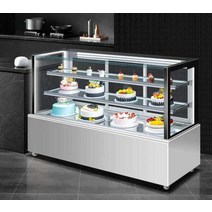 카페 쇼케이스 냉장 진열대 디저트 과일 신선 보관 빵, 1200x650x1180mm양면형직각케이크수납