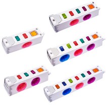 국산 옆으로 2구 3구 4구 5구 6구 개별 멀티탭 USB 충전포트 1.5m 3m 5m 콘센트 예쁜 인테리어 오디오 멀티텝 멀티콘센트 접지 전기용품 멀티캡 멀티선, 옆으로 USB 3구 1.5M