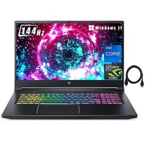 Acer Predator Helios 300 게이밍 노트북 17.3인치 풀 HD IPS 144Hz 인텔 i5-11400H CPU 지포스 RTX 3060 GPU 16GB DDR4RA, 16GB RAM 1TB SSD