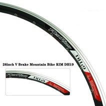 자전거 휠 바퀴 휠셋 스포크 세트 앞바퀴 뒷바퀴 ALEX DH19 림 700C /29 인치/26 인치 V 브레이크 산악 알루미늄 합금 액세서리, 01 26inch 32H