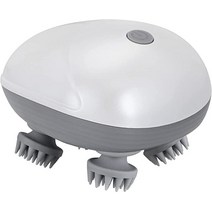 무선 전동 마사지 두피 스켈링 지압 애완 동물 강아지 고양이 머리 다리 전신 스트레스 긴장 근육 미니 자동 기계 장착 전원 디스플레이 방수, 01 YH-B-90white, 01 YH-B-90white