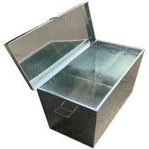 1톤 트럭 화물차 철제 볼트통 공구통 적재함 공구함, 80x35x35 두께 08