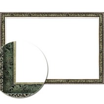 디자인 앤틱골드액자 내경 500x750mm 1000피스 직소퍼즐 사진액자 걸이형, 앤틱카키 (500x750mm)