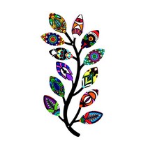 다채로운 금속 나뭇가지-예술 장식 기호-거실 침실 발코니 장식에 대 한 조각 철 예술 장식 실루엣, 스타일C