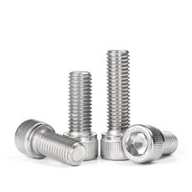 육각 소켓 캡 알렌 헤드 볼트 나사 길이 2-50mm M1.4 M1.6 M2 M3 M4 M5 M6 M8 304 A2-70 스테인리스 스틸 DIN912 5-50 개, [05] M3   50pcs, [01] Stainless Steel 304, [21] 40mm