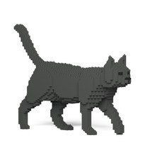 [제카] 러시안 블루 - 프리미엄 고양이 블럭 - JEKCA, 1. 걷는 러시안 블루