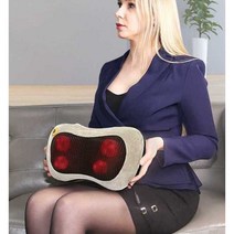 롤링안마기 목 어깨 등 허리 안마기 마사지 베개 의자 자동차 용 롤링 온열, 129개 클래식 모델(전체 네트워크에서 6W