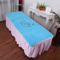 미용실 침대 만들기 용 특수 대형 타월 구멍이있는 목욕 타월 마사지 및 마사지 침대 시트-48599, 옵션29