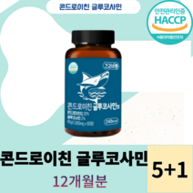 콘드로이친 글루코사민 정 상어연골 관절연골에 좋은 영양제 효능, 6통