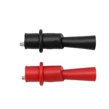 절연 저항 측정기디지털 멀티미터 프로브 소프트 실리콘 와이어 니들 팁 범용 테스트 리드 LED 테스터용, 05 Only AlligatorClip