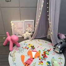 푸아이 런웨이브 놀이매트 플레이매트 장난감 정리매트 친환경 매트 RW1012, Type-P