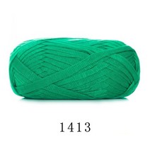 100g 니트 원사 크로 셰 뜨개질 스레드 면직물 원사 Chunky 원사 손으로 짠 바구니 깔개 플랫 Hilo, 1pc 1413