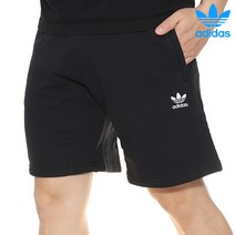 아디다스 남성 에센셜 쇼츠 반바지 숏팬츠 트레이닝팬츠 운동복 오리지널 검흰 바지