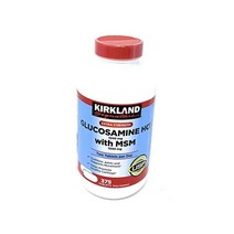 Kirkland 조인트 서포트 글루코사민 MSM 1500mg 375 정