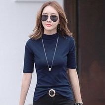 슬라브 브이넥 세미크롭 브라 크롭 반팔 티 티셔츠 여성 코튼 화이트 블랙 기본 슬림 캐주얼 패션 여름 상의