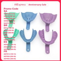 베드트레이 접이식 다용도 조립식 공부상 베드 침대 간이 다채로운 색상의 치과 노출 트레이 6 개 플라스틱 재료 치아 홀더 실험실