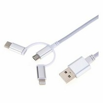 아이도매/펠로우즈)3in1데이터충전케이블(99285), 본상품, 본상품