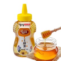 [명성차이나푸드] 중국꿀 토종꿀 토종밀 벌꿀 잡화꿀(500g), 1개