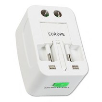 PKFARM 1+1 여행용 휴대용 멀티아답터 아댑터 해외여행, [1EA+1EA]