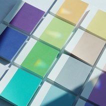 갓샵 컬러칩 떡메모지 14종 [다꾸 떡메 COLORCHIP 감성 다이어리꾸미기 떡제본 떡매], 자몽