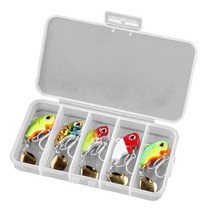 어군탐지기 5x 싱킹 VIB 회전 크랭크 베이트 송어 주조 스피너 미끼 트레블 피쉬 후크., 03 9G