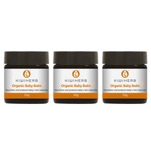 키위허브(KIWIHERB) 키위허브 오가닉 베이비 밤 50g X 3개, 1세트, 150g
