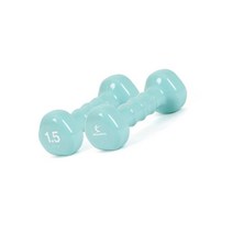 핑크덤벨 여자아령 뎀벨 미니아령 pvc아령 1.5kg