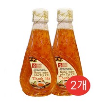 베트남 완성형 월남쌈 소스 느억맘 NUOC MAM PHA TOI OT, 250ml*2개, 250ml