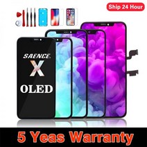 아이폰액정 본체 액정수리 LCD OLED 아이폰 7 8 6S 플러스 X XR XS 맥스 스크린 11 12 13 프로 미니 디스플레이 3D 터치 인셀 교체 죽은 픽셀 없음, For 7 Black, For 7 Black
