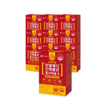 중외제약 리얼메디 간에좋은 밀크씨슬 9 실리마린 마스터 10박스