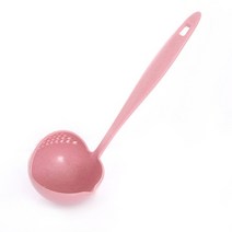 오일 스키머 분리기 스테인레스 스틸 스프 지방 래들 스푼 소쿠리 주방 단열 화상 방지, Plastic Spoon 3