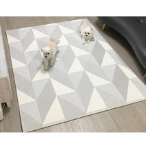 1+1 지그재그 140x200x1.0cm 아기매트1+1 놀이 맞춤 바닥쿠션 아파트 층간소음방지 유아 어린이집 거실 놀이방매트 유아매트 PVC매트 거실바닥매트 층간소음매트 거실매트 아기매트 놀이매트 층간소음해결방법 방음매트 어린이매트 소음방지매트, 05.베이지 (2장)
