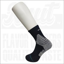 크누트 스탠스 크루 양말 블랙