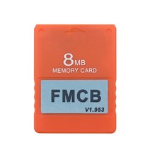 외장메모리 메모리카드 FMCB v1.953 카드 메모리 PS2 플레이 스테이션 2 무료 McBoot 8MB 16MB 32MB OPL MC, 12 O-8