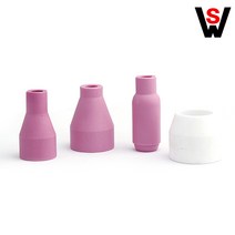 알곤 토치 세라믹 노즐 350A 500A 일반 변형 티그 TIG 용접 쉴드캡, 선택2 세라믹노즐 350A 일반5