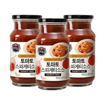 CJ제일제당 [CJ] 백설 토마토스파게티소스 610G x 3개, 상세 설명 참조