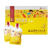 종근당건강 6년근 3-9세용 키즈홍삼 20ml x 60포