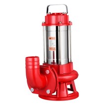 오수 수중펌프2마력 집수정 스텐 베수기 절단기능, 1.5KW2 인치 220V 스테인레스