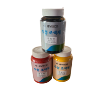 제비스코 수성착색제 0.1L 조색제 수성페인트용 잉크 색소 친환경, 철황색