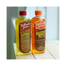 홀로웨이하우스 원목오일 목재 우드슬랩 식탁 가구 코팅 관리 스테인 473ml, 레몬오일, 1개