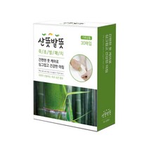 산뜻발뜻 죽초 발패치, 30개입, 1개