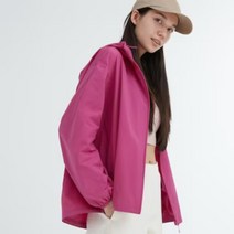 유니클로 재팬 여성 포켓터블 파카 휴대용 자켓 재킷 UV 자외선 차단 핑크 460892, S