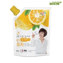 꽃샘 별난알맹이 유자 파우치 500g, 본상품선택